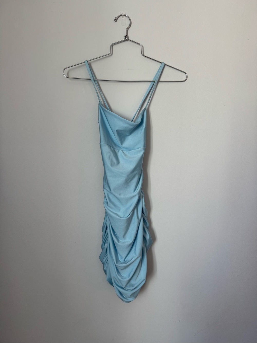 Lucy in the Sky Ruched Slip Dress